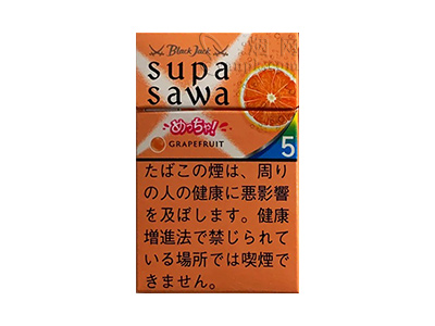 黑杰克(西柚爆珠5mg日版)卷烟点评和品牌介绍